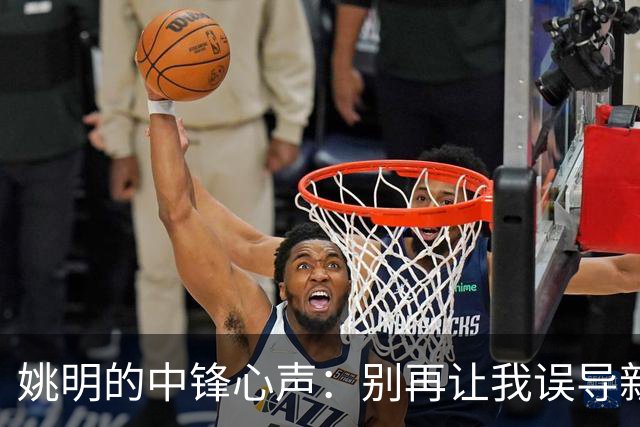 姚明的中锋心声：别再让我误导新一代啊！